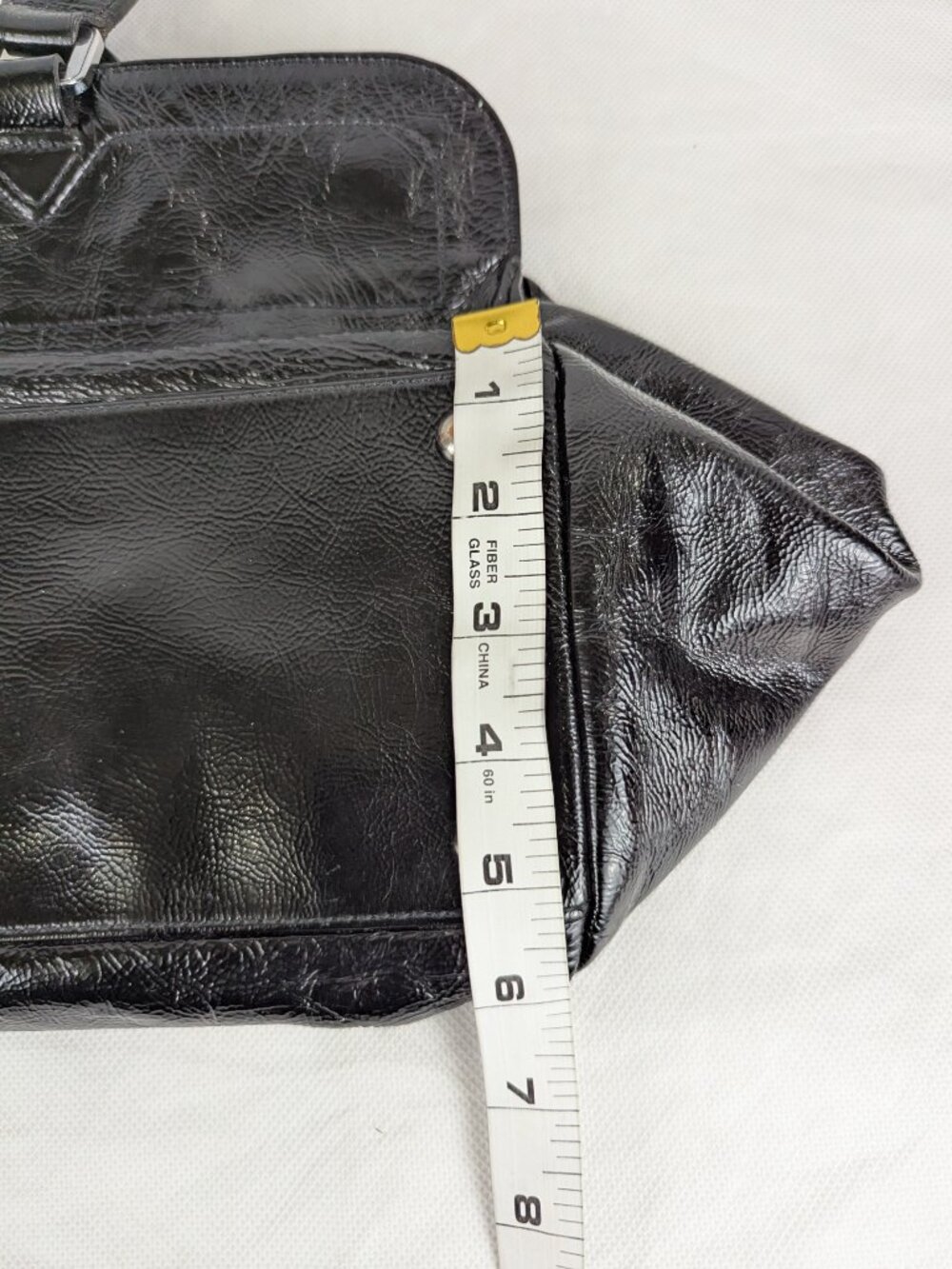 Longchamp Le Pliage Black Leather  Travel Bag Foldable Shoulder Bag Buy it Now - Picture 16 of 16